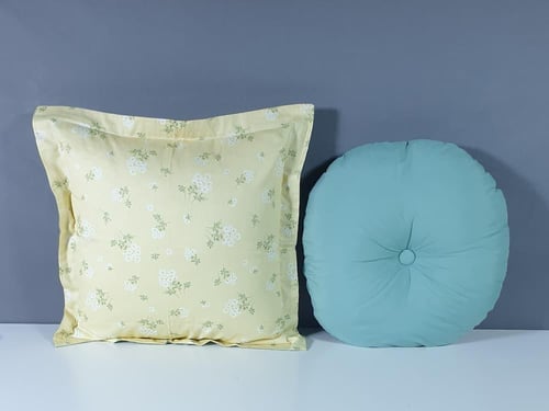 مفرش لوتس مشجر 7 قطع قطن 100% صيفي مفرد ونصف