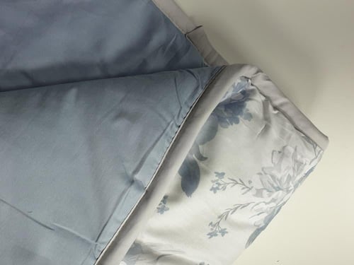 مفرش سديم مشجر قطن 100% صيفي مزدوج