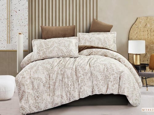 مفرش توهين مخمل مشجر شتوي مفرد ونصف