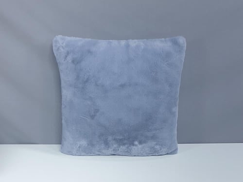 مخدة فرو بحشوة عدة ألوان 45*45 cm