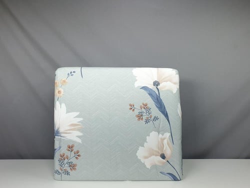 مفرش سديم مشجر قطن 100% صيفي مفرد ونصف