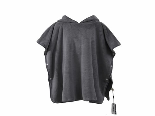 روب أطفال زراير مقاس 6/8 سنوات لون رمادي