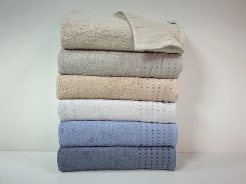 منشفة لينا قطن جاكار مقاس 140*70 cm ألوان متعددة