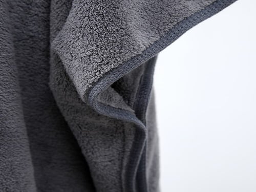 روب حمام أطفال مقاس 6/8 سنوات لون رمادي