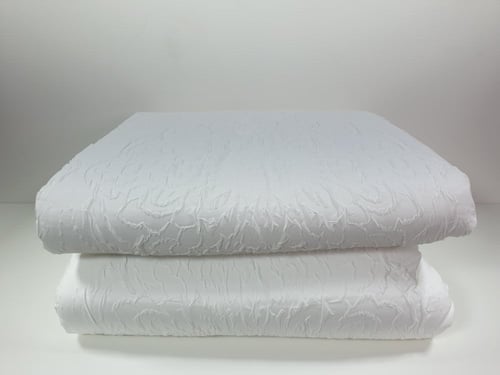 مفرش رازا M021 أبيض صيفي مفرد ونصف