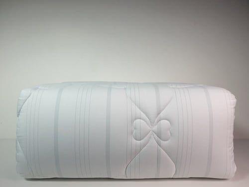 مفرش هوتيل فندقي مقلم لون بحري صيفي مزدوج