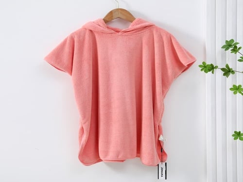 روب حمام أطفال مقاس 9/11 سنه لون زهري