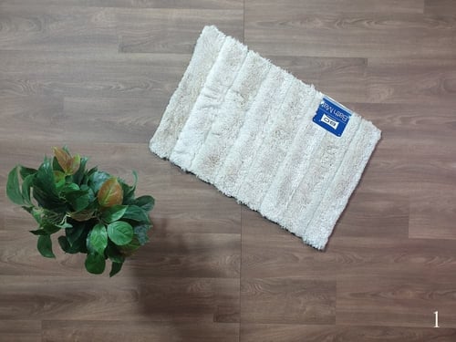 سجادة أرضية فرو ومايكروفايبر 100% مقاس 50*80 cm