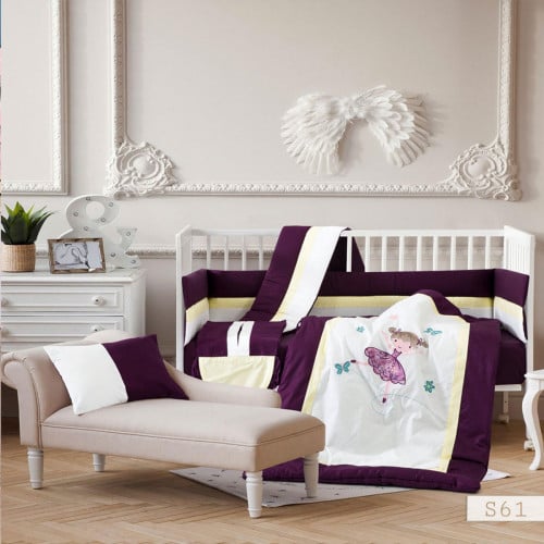 مفرش مواليد فينوس ( سرير المواليد ) قطن 100% لون ع...