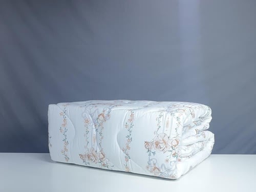 مفرش جمانة مشجر 7 قطع قطن 100% صيفي مزدوج