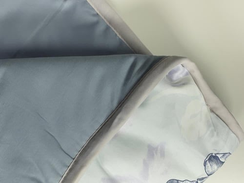 مفرش سديم مشجر قطن 100% صيفي مزدوج