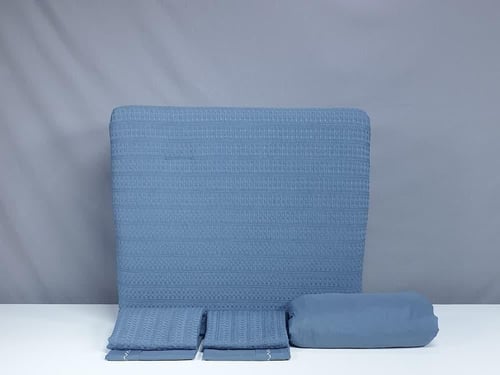 مفرش جولي لون رصاصي غامق صيفي مزدوج