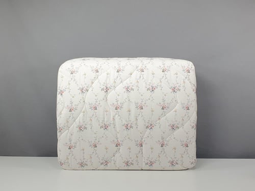 مفرش زينة مشجر قطن 100% صيفي مفرد ونصف