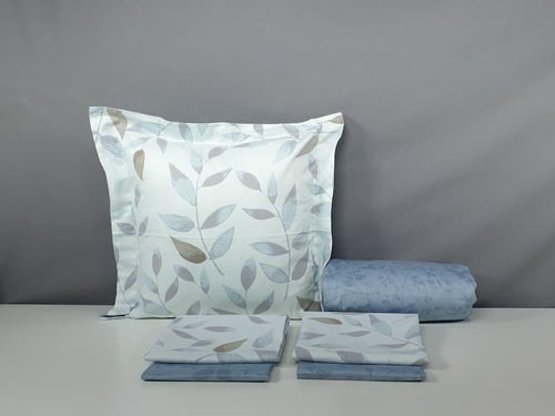 مفرش لندن مشجر 8 قطع قطن 100% صيفي مزدوج