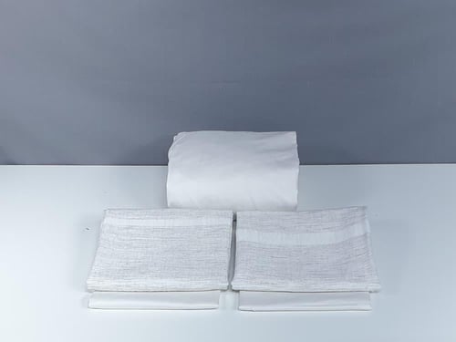 مفرش هلا كتان قطن فاخر صيفي مزدوج