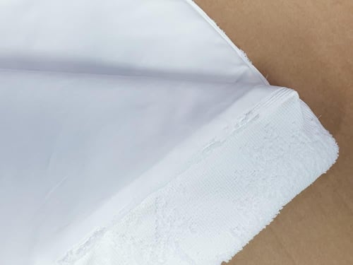 مفرش جويس أبيض فاخر مطرز 8 قطع صيفي مزدوج