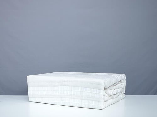 مفرش مضغوط هلا قطن كتان صيفي مزدوج