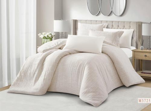 مفرش هلا كتان قطن فاخر صيفي مزدوج