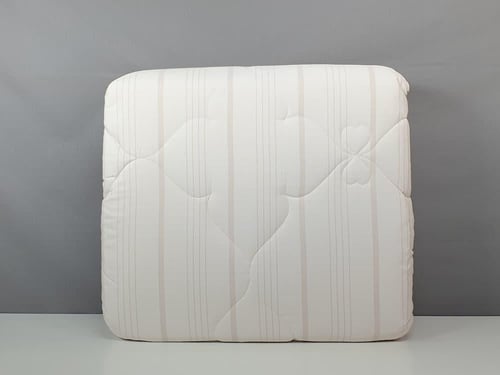 مفرش هوتيل فندقي مقلم لون لحمي صيفي مفرد ونصف