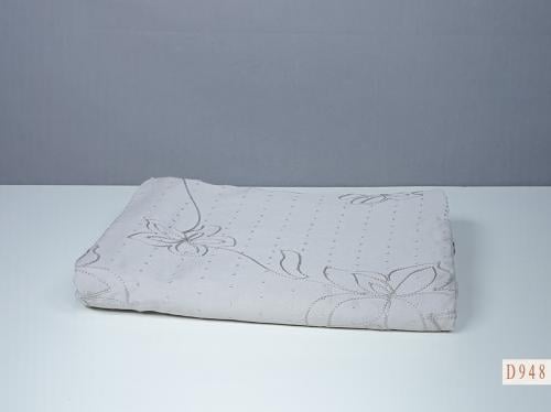 شرشف صلاة روز مطرز لون رمادي فاتح