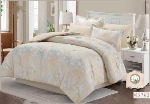 مفرش سديم مشجر قطن 100% صيفي مزدوج