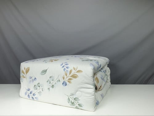 مفرش سديم مشجر قطن 100% صيفي مزدوج