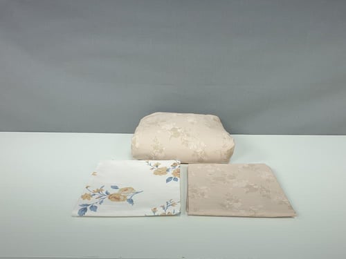 مفرش ريتان مشجر قطن 100% صيفي مفرد ونصف