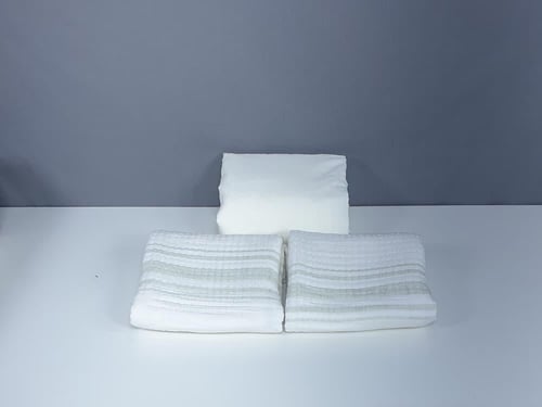 مفرش مضغوط هلا قطن كتان صيفي مزدوج