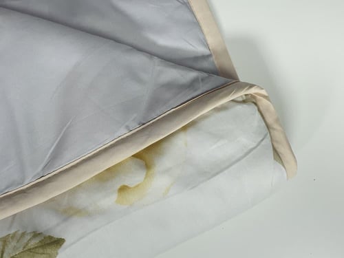 مفرش سديم مشجر قطن 100% صيفي مفرد ونصف