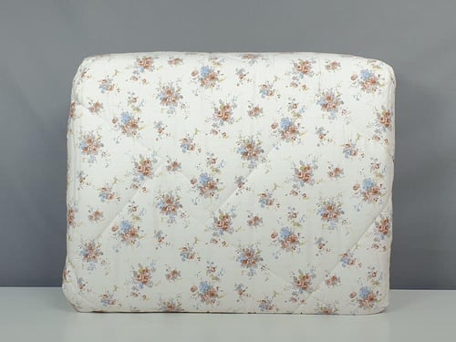 مفرش لتين مشجر 4 قطع قطن 100% صيفي مفرد ونصف