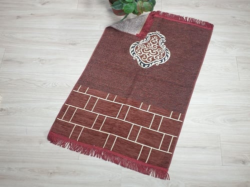 سجادة صلاة كسوة الكعبة ألوان متعددة