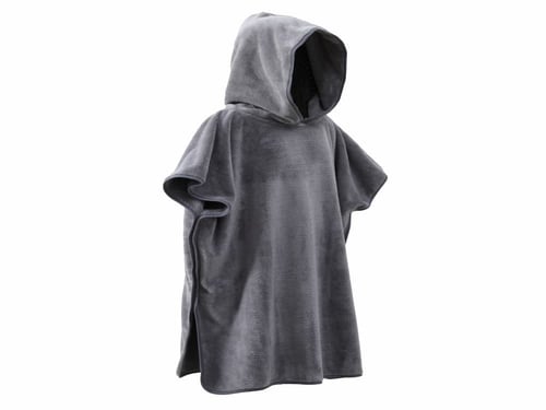 روب حمام أطفال مقاس 3/4 سنوات لون رمادي