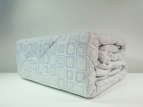 مفرش هواي 8 قطع رصاصي صيفي مزدوج