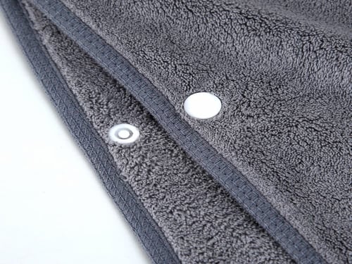 روب أطفال زراير مقاس 6/8 سنوات لون رمادي