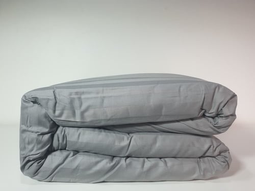 مفرش فنادق أوليفيا رصاصي بحشوة منفصلة قطن 100% صيف...