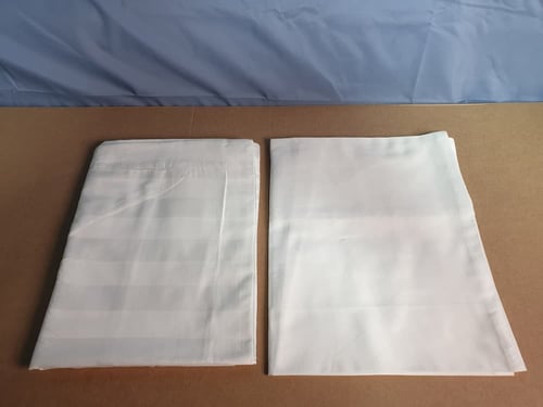 مفرش فنادق أوليفيا أبيض بحشوة منفصلة قطن 100% صيفي...