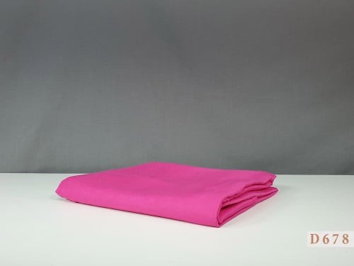 شرشف صلاة روز سادة لون فوشي