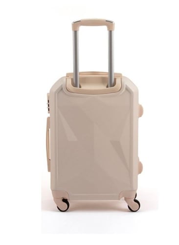 طقم شنط سفر مكون من 6 حقائب من ليمرا لون بيج