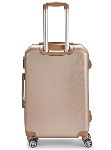 طقم شنط سفر مكون من 6 حقائب من ليمرا لون ذهبي