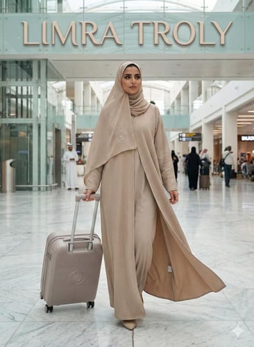 طقم حقائب سفر 4 قطع من مادة البولي بروبلين (PP) -...