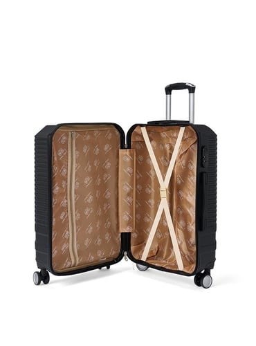 طقم شنط سفر 3 قطع من ليمرا لون أسود / أسود