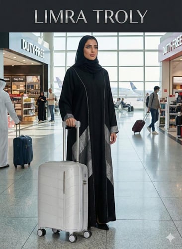 طقم حقائب سفر 4 قطع من مادة البولي بروبلين (PP) -...