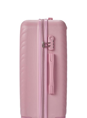 طقم شنط سفر مكون من 5 قطع لون وردي