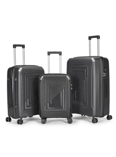 LIMRA TROLY طقم شنط سفر 3 قطع بولي بروبلين PP مقاو...