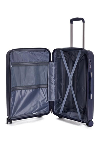 طقم شنط سفر مكون من 5 حقائب مقاوم للكسر لون أسود