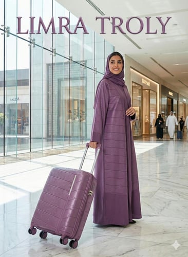 طقم حقائب سفر 4 قطع من مادة البولي بروبلين (PP) -...