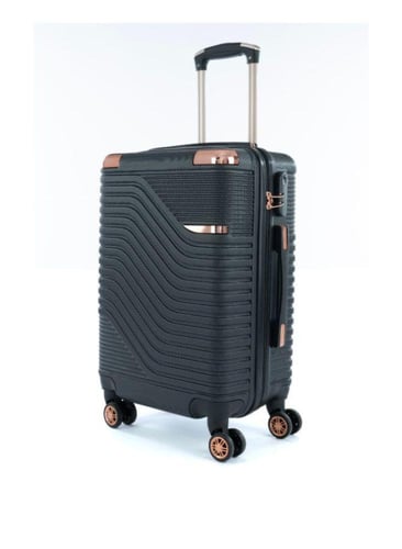 طقم شنط سفر حجم كبير مكون من 5 حقائب من ليمرا لون...