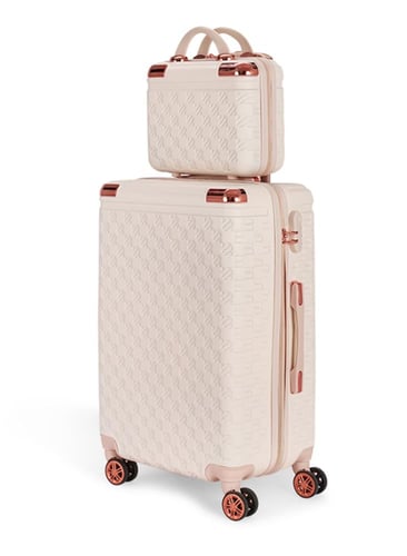 طقم شنط سفر حجم كبير مكون من 6 حقائب من ليمرا لون...