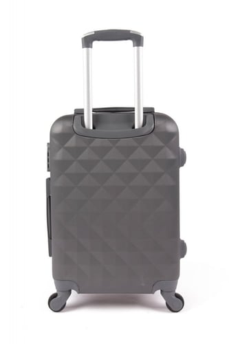 طقم شنط سفر مكون من 6 حقائب من ليمرا لون رمادي غام...