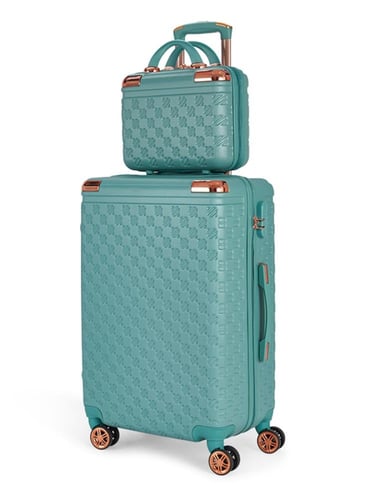 طقم شنط سفر مكون من 5 حقائب من ليمرا لون تيفاني